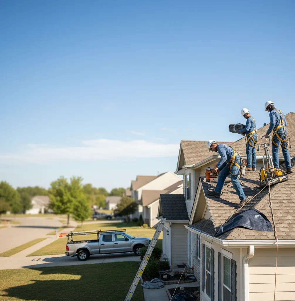 Shingle Replacement in Lathrop, MO